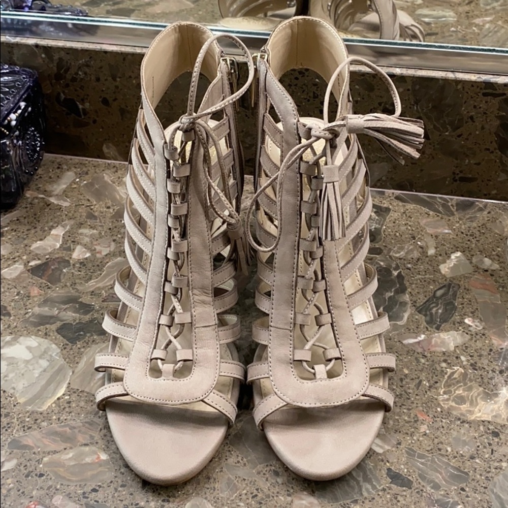 Vince camuto strappy heels/wedges